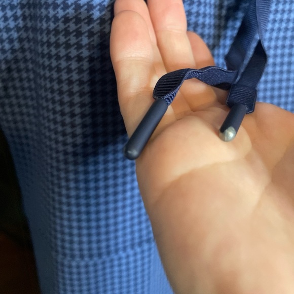 Blue Houndstooth Leggings - Picture 4 of 6